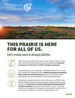 Page one of the Secure the Future flyer