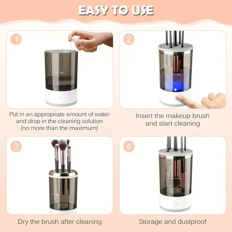 Thumbnail: USB Electric Makeup Brush Cleaner