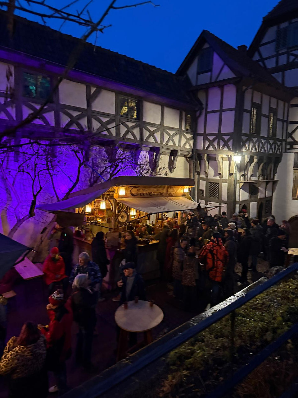 Weihnachtsmarkt auf der Wartburg