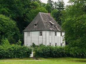 Goethe und Schiller in Weimar