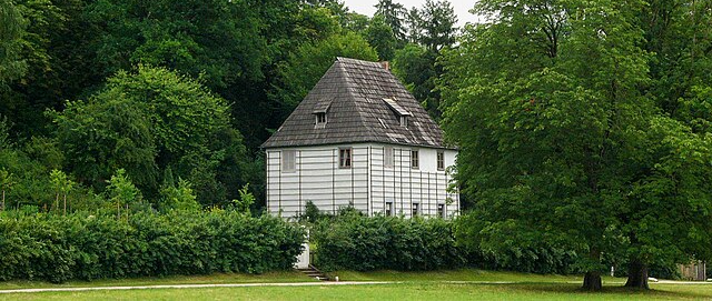 Goethe und Schiller in Weimar