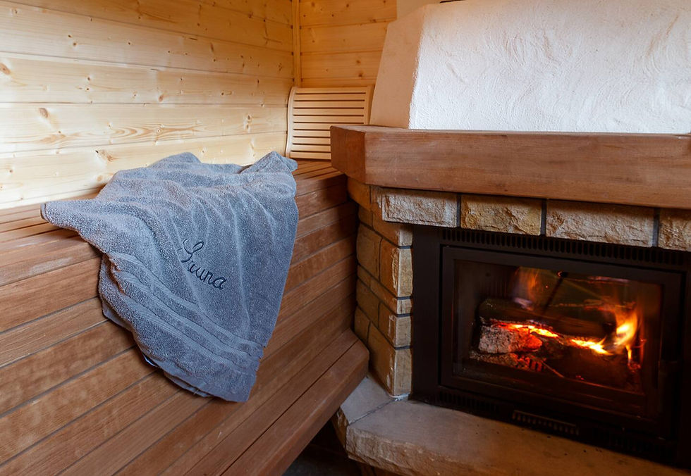 Sauna im Chalet Hüttenzauber