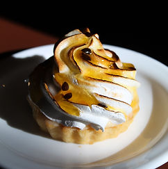 Foto de uma deliciosa torta de maracujá