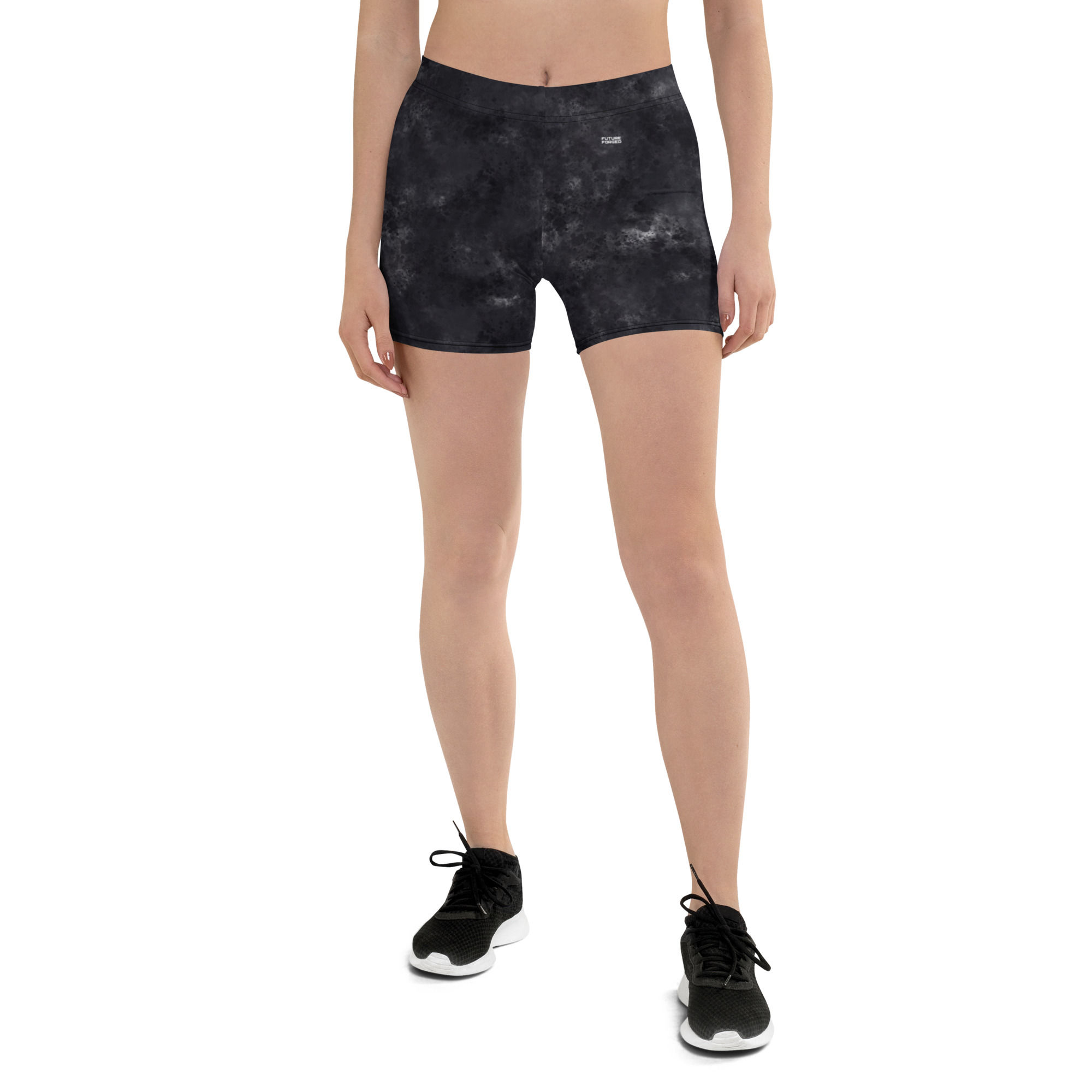 Smoked Effect Ladies Workout Shorts
