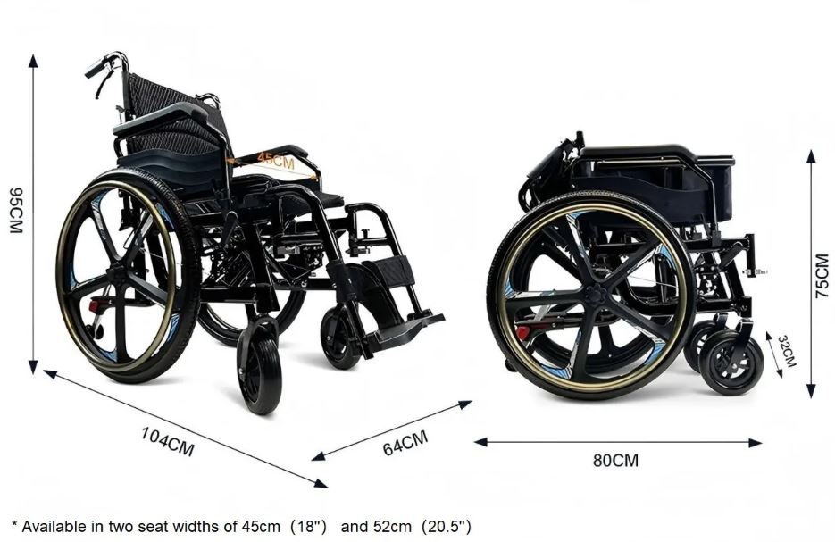 Thumbnail: GOABLE™ EASYRIDE Plus - Manual Wheelchair