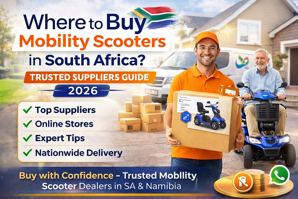 Where to Buy Mobility Scooters in South Africa (Trusted Suppliers Guide – 2026)