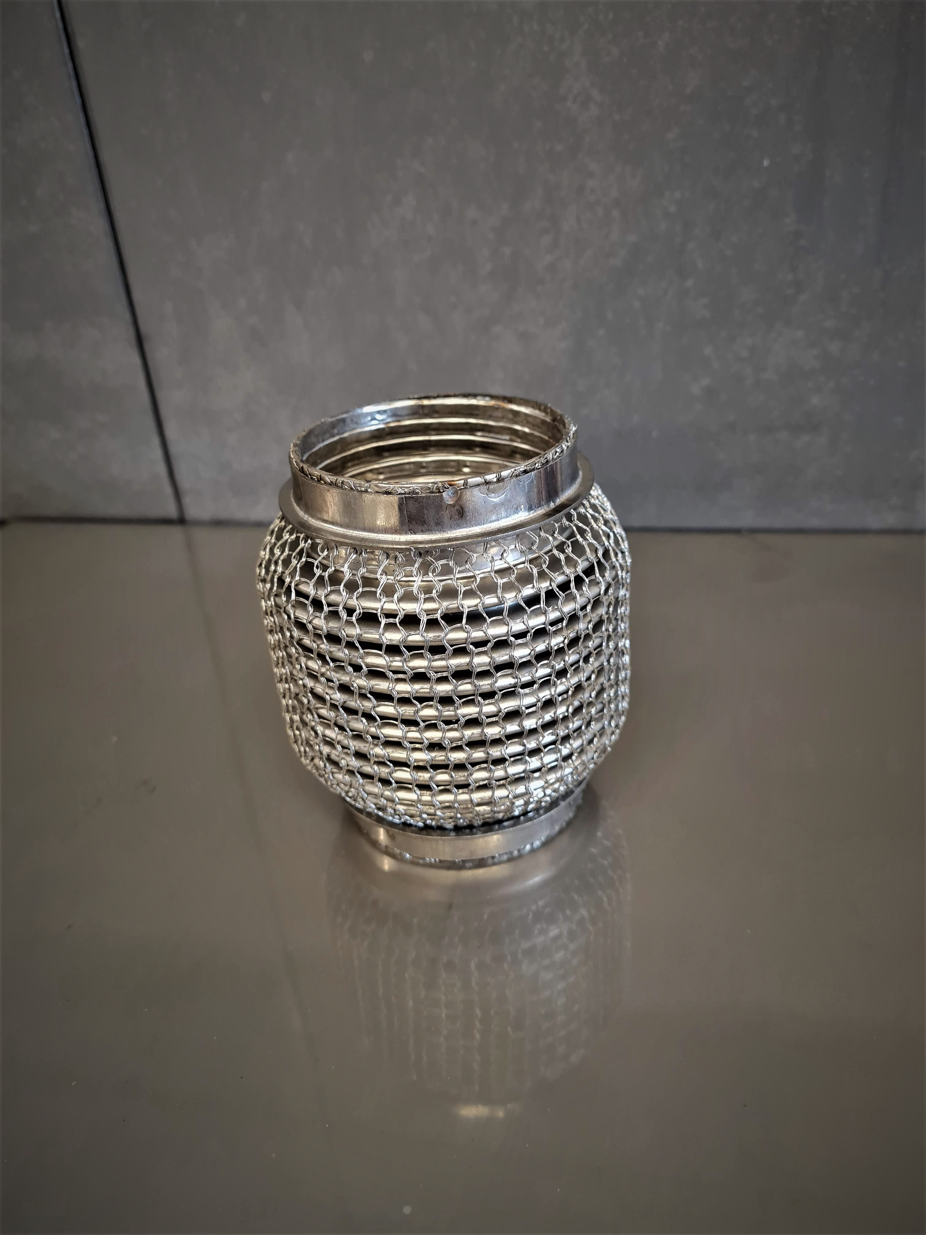 Extra Flexibel uitlaatstuk 60x100mm INOX