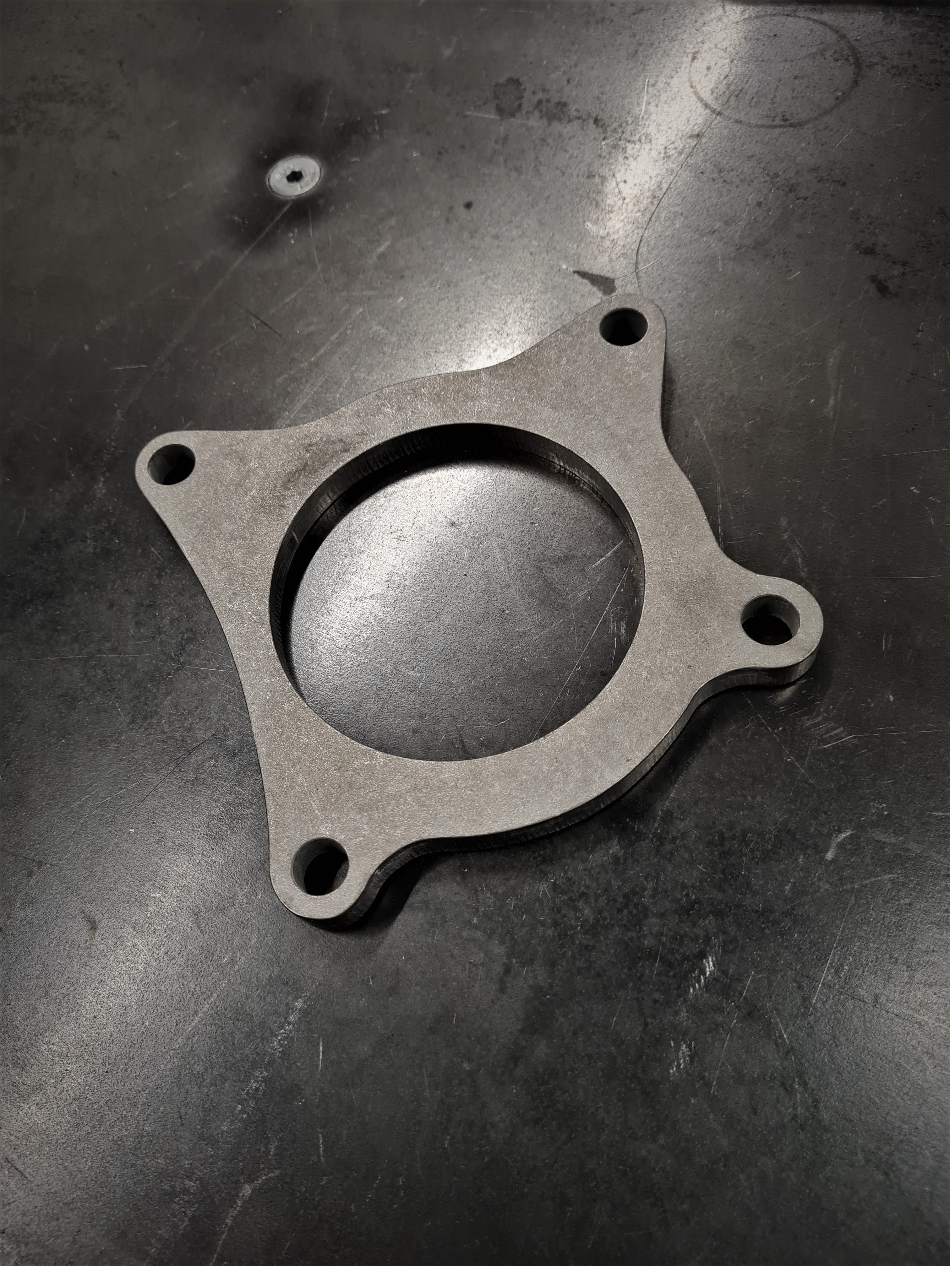 Inox Downpipe Flens Golf 5&6 GTI