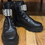 Thumbnail: NEW - Size 6 - Karl Lagerfeld Paris Maeva Embellished Buckled Zip Booties