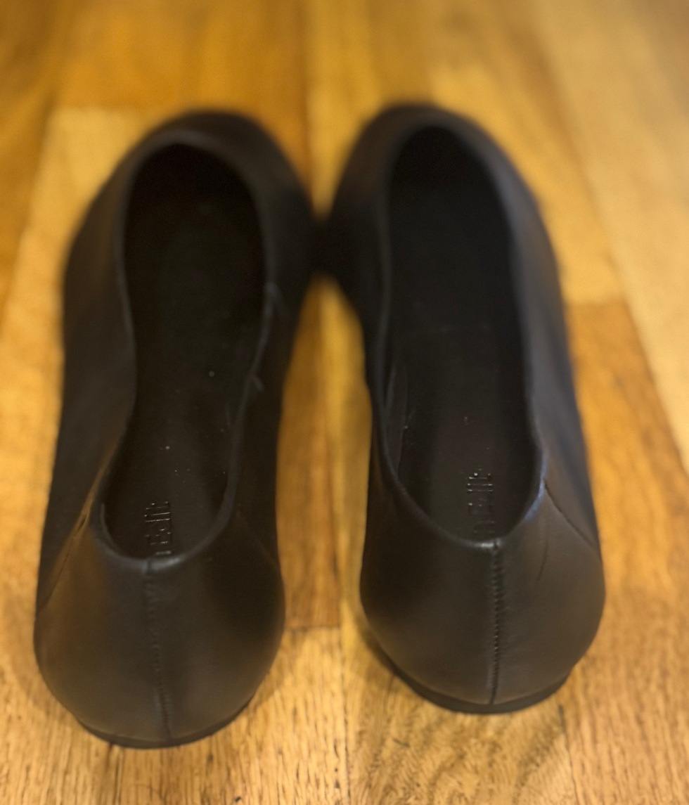Thumbnail: NEW - Sz 10 - Open Edit - Leather Flats