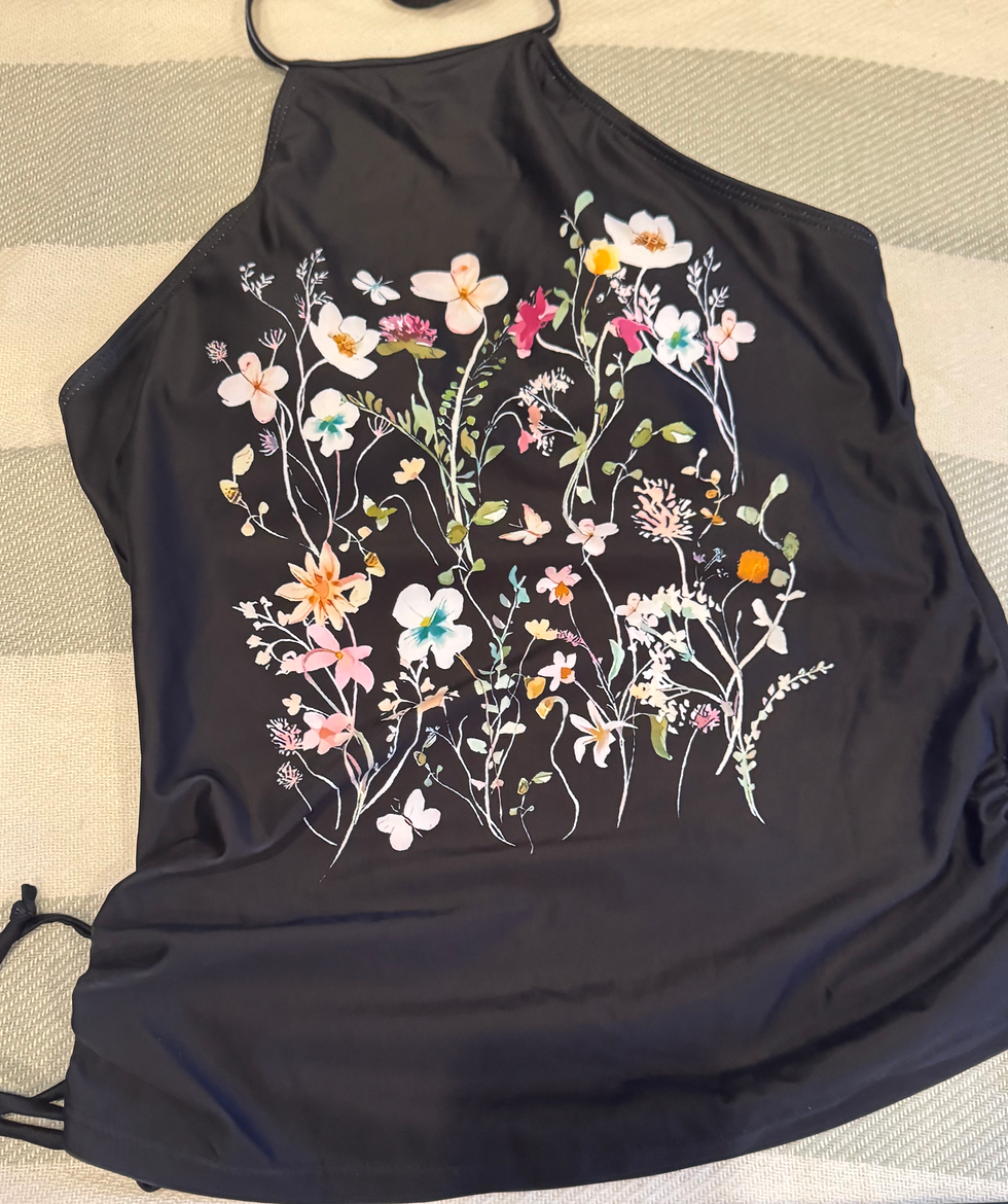 Thumbnail: 2-Piece Tankini - Sz M - NWOT