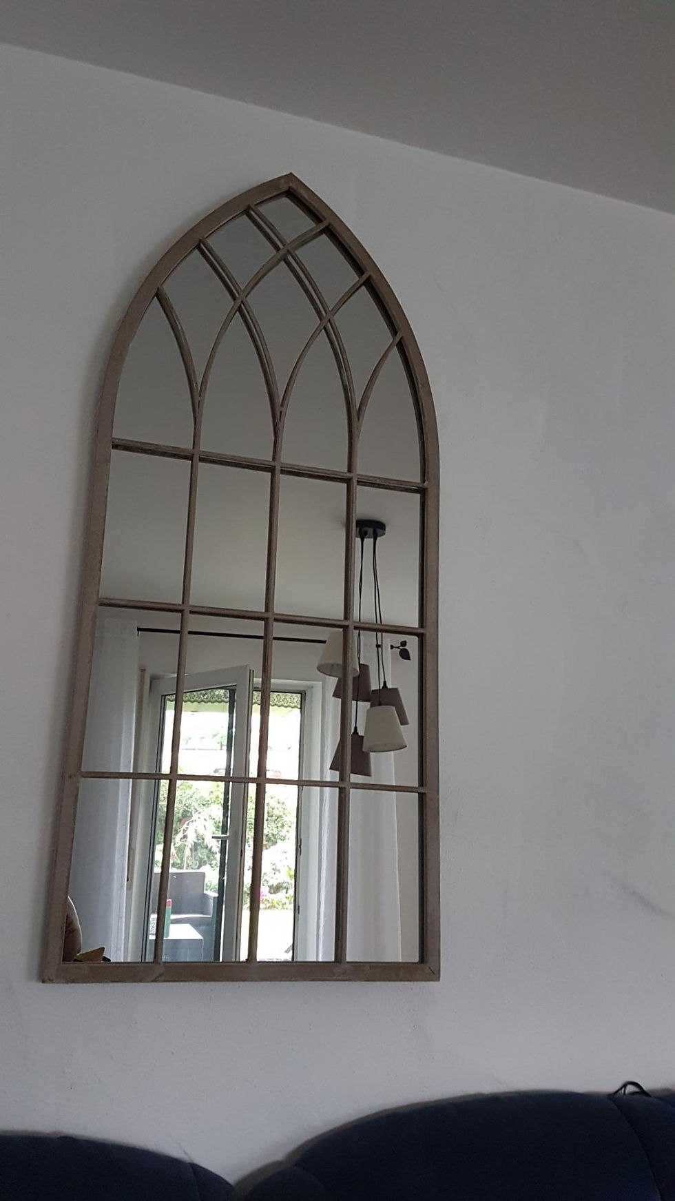 Thumbnail: Rustic Vintage Mirror Arch Mirror 50 x 115 cm