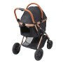 Thumbnail: Pet Stroller, 4 Wheels Dog Stroller Rotate with Brakes