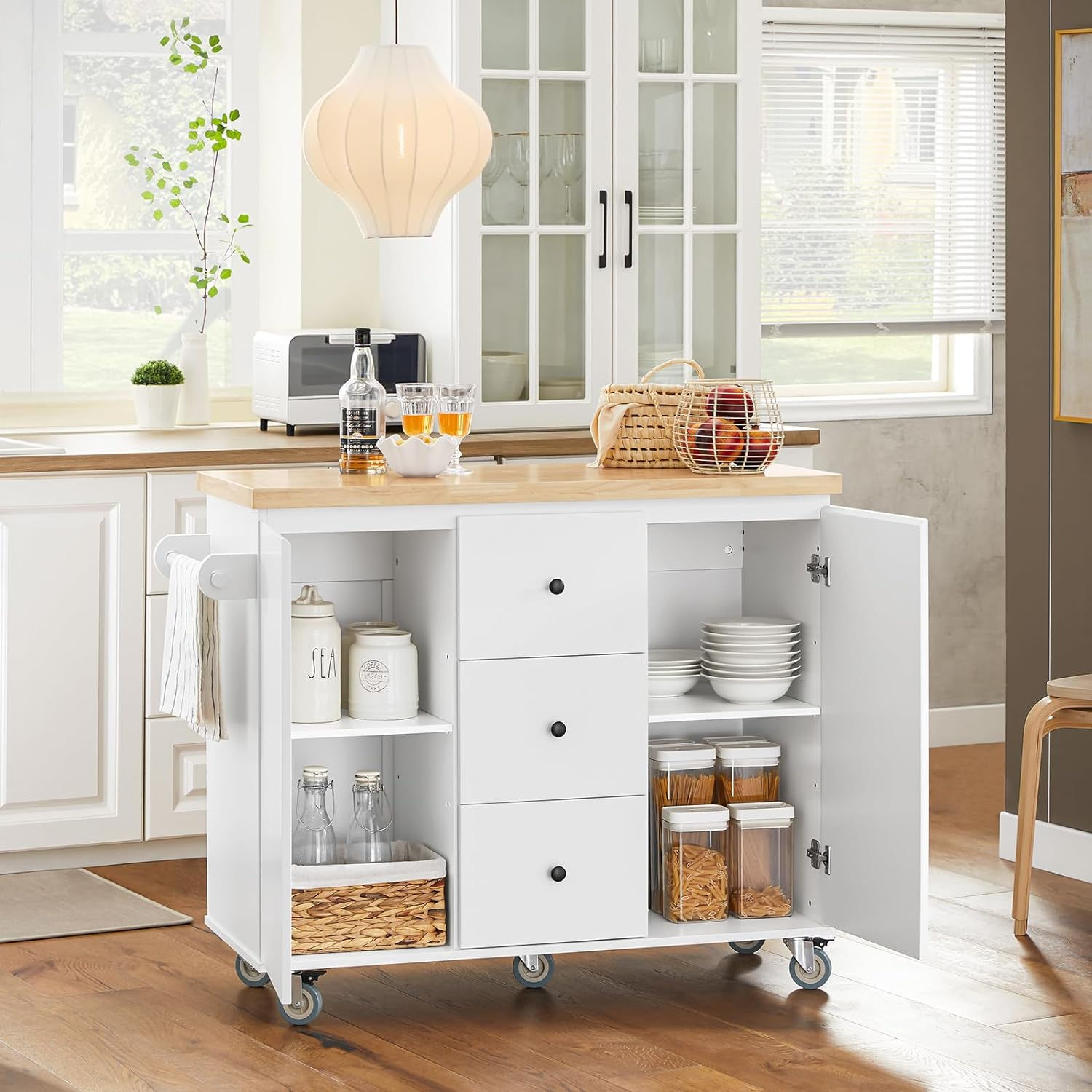 Kitchen Island Kitchen Trolley With Worktop