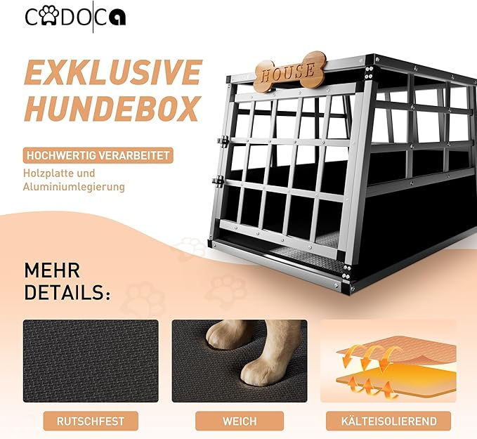 Thumbnail: Dog Transport Box Aluminium Robust Dog