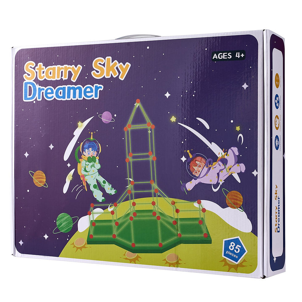 Thumbnail: Glow In The Dark STEM Construction Toy 85P