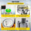 Thumbnail: Button machine button press 75mm DIY button machine with accessories