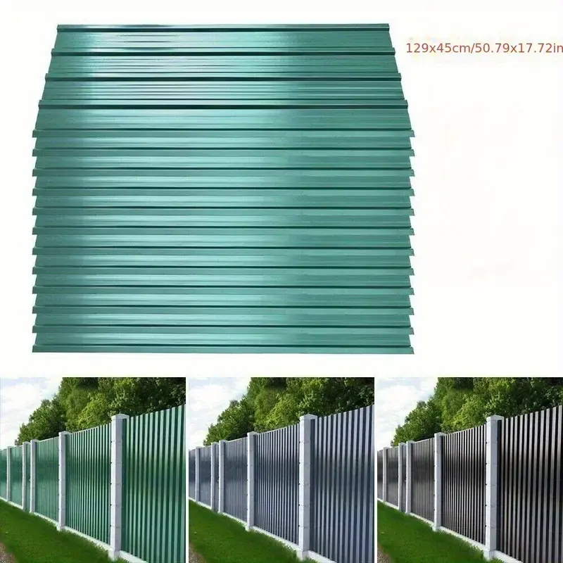 Thumbnail: 24 or 12  x Galvanised Trapezoidal Corrugated Roofing Sheets – Rust-Resistant