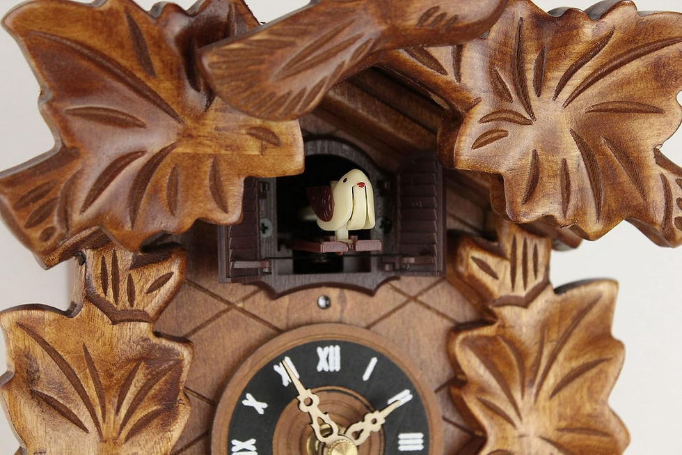Thumbnail: Cuckoo Clock – Quartz Clockwork Black Forest Charm