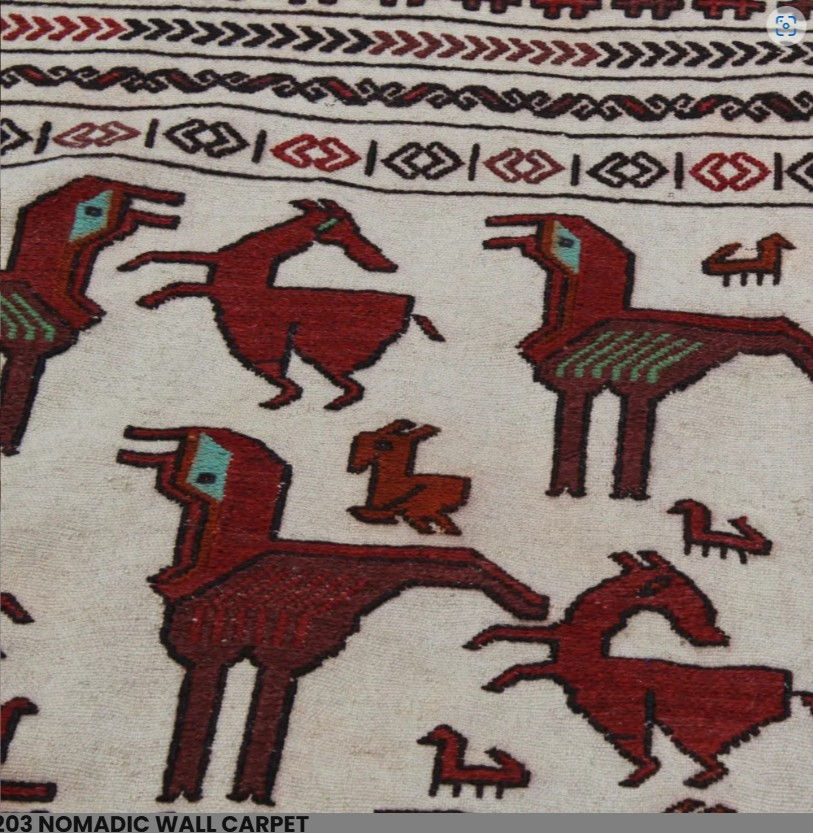 Thumbnail: Afghan Tribal Kilim Rug – Adarskan 111x203 cm