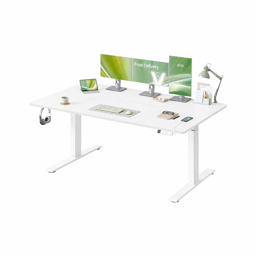 Thumbnail: Electric Height Adjustable Standing Desk 160 x 80 cm