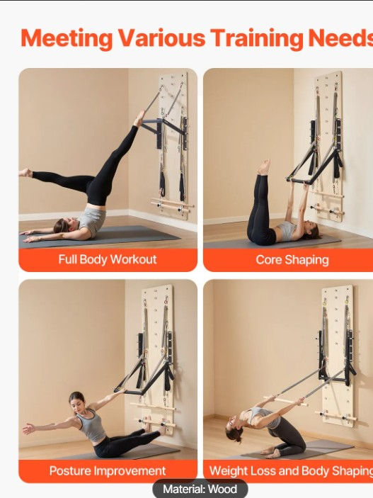 Thumbnail: Wall-Mounted Pilates Reformer Springboard