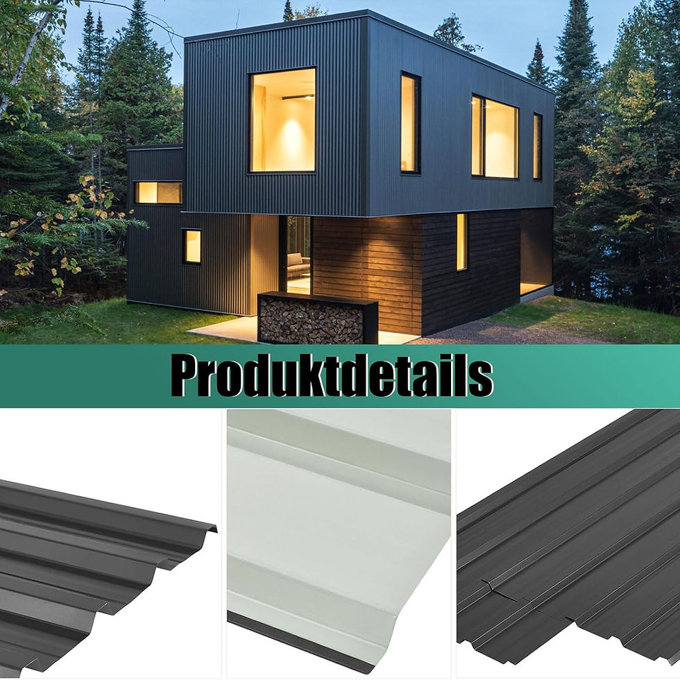 Thumbnail: 24 or 12  x Galvanised Trapezoidal Corrugated Roofing Sheets – Rust-Resistant