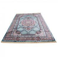 Thumbnail: Oriental Style Blue Tabriz Rug  Timeless Persian-Inspired Design