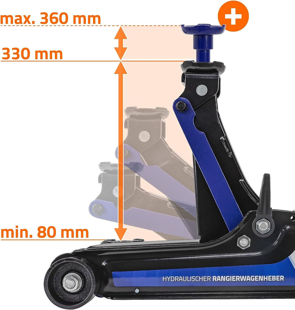 Thumbnail: Hydraulic Trolley Jack up to 2.5T