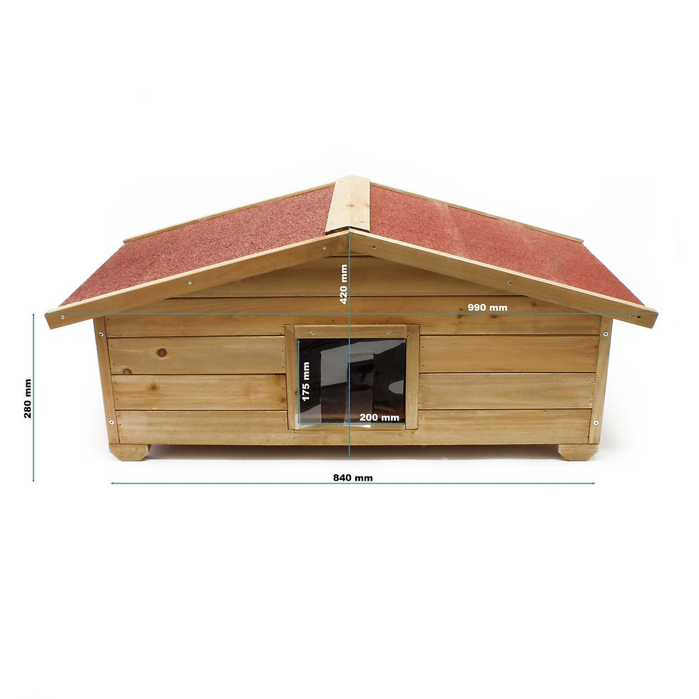 Thumbnail: Large Cat House Insulated Weatherproof