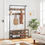 Thumbnail: Large coat rack with bench, clothes rack