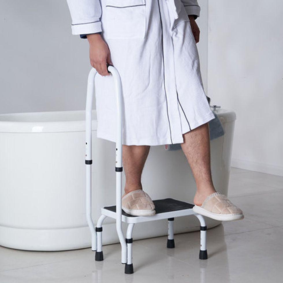 Thumbnail: Step Stool with 1 Step, 150kg Load Capacity, 3 Way Height