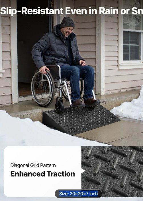 Thumbnail: Driveway Curb Ramp Set of 2 – 7000 lbs