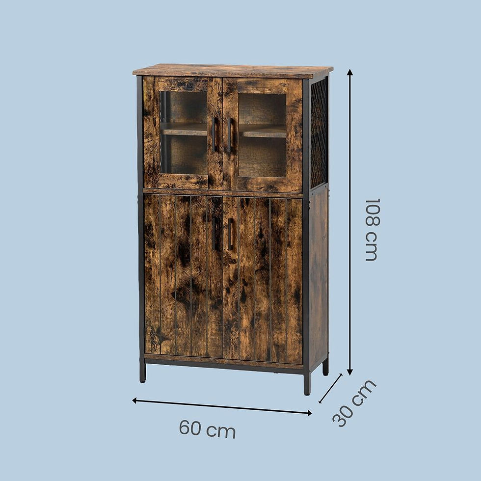 Thumbnail: Sideboard with glass doors