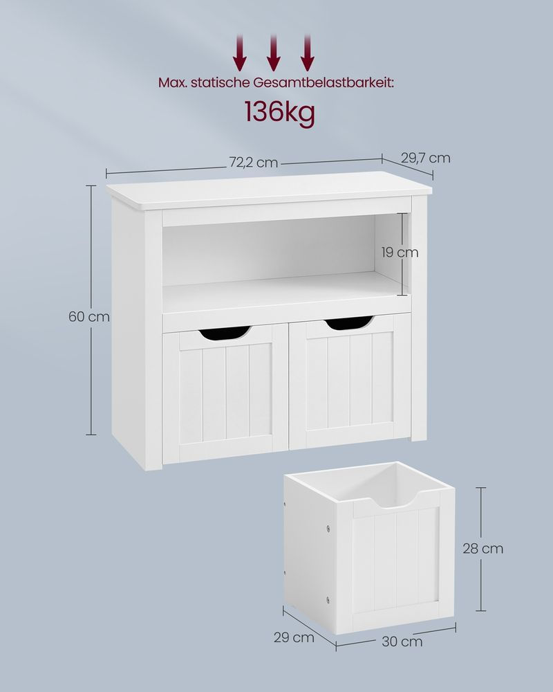 Thumbnail: Kids Bookcase & Toy Storage Unit with Pull-Out Storage Boxes