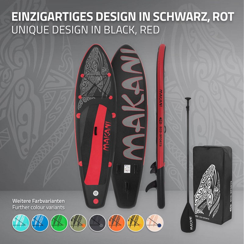 Thumbnail: SUP Inflatable Stand Up Paddle Board 320x80x15 cm