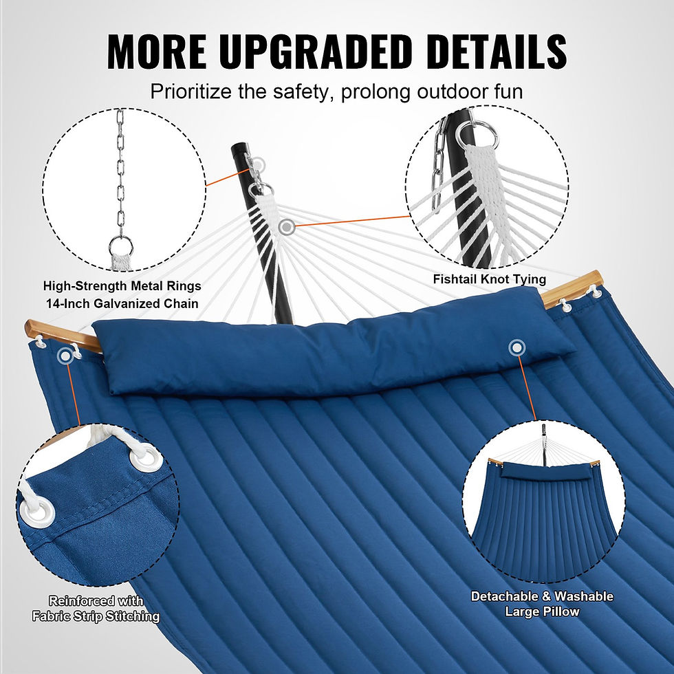 Thumbnail: Hammock with Metal Frame