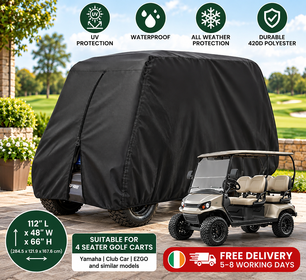 Thumbnail: Heavy Duty Golf Cart Cover 4 Seater Waterproof