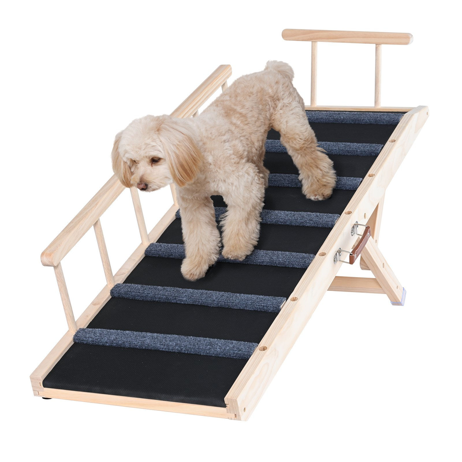 Dog Ramp, Folding Pet Ramp for Bed, Adjustable Dog Ramp