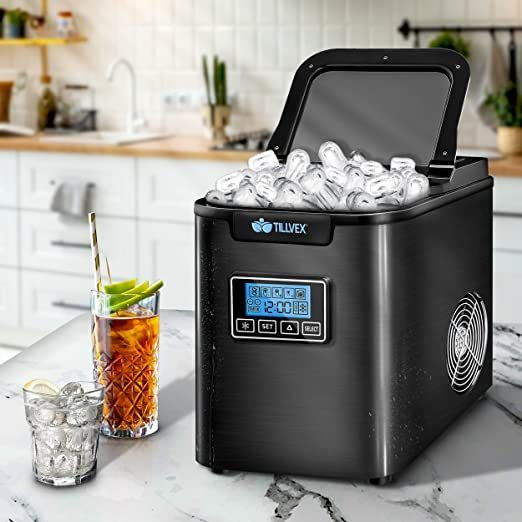 Stainless Steel Ice Cube Machine