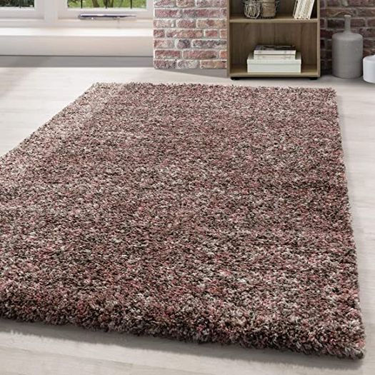 Thumbnail: Shaggy High Pile Rug for Living Room with Full Look Multi-Coloured Mottled, 200