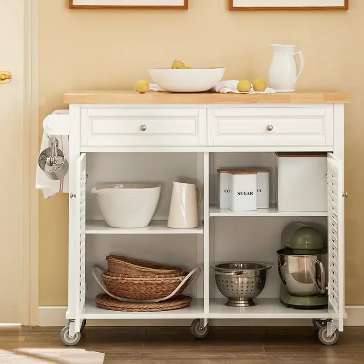 Thumbnail: Kitchen Island louvered doors