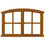 Thumbnail: Antique-Style Cast Iron Barn Window