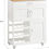 Thumbnail: Serving Trolley Cabinet Trolley White
