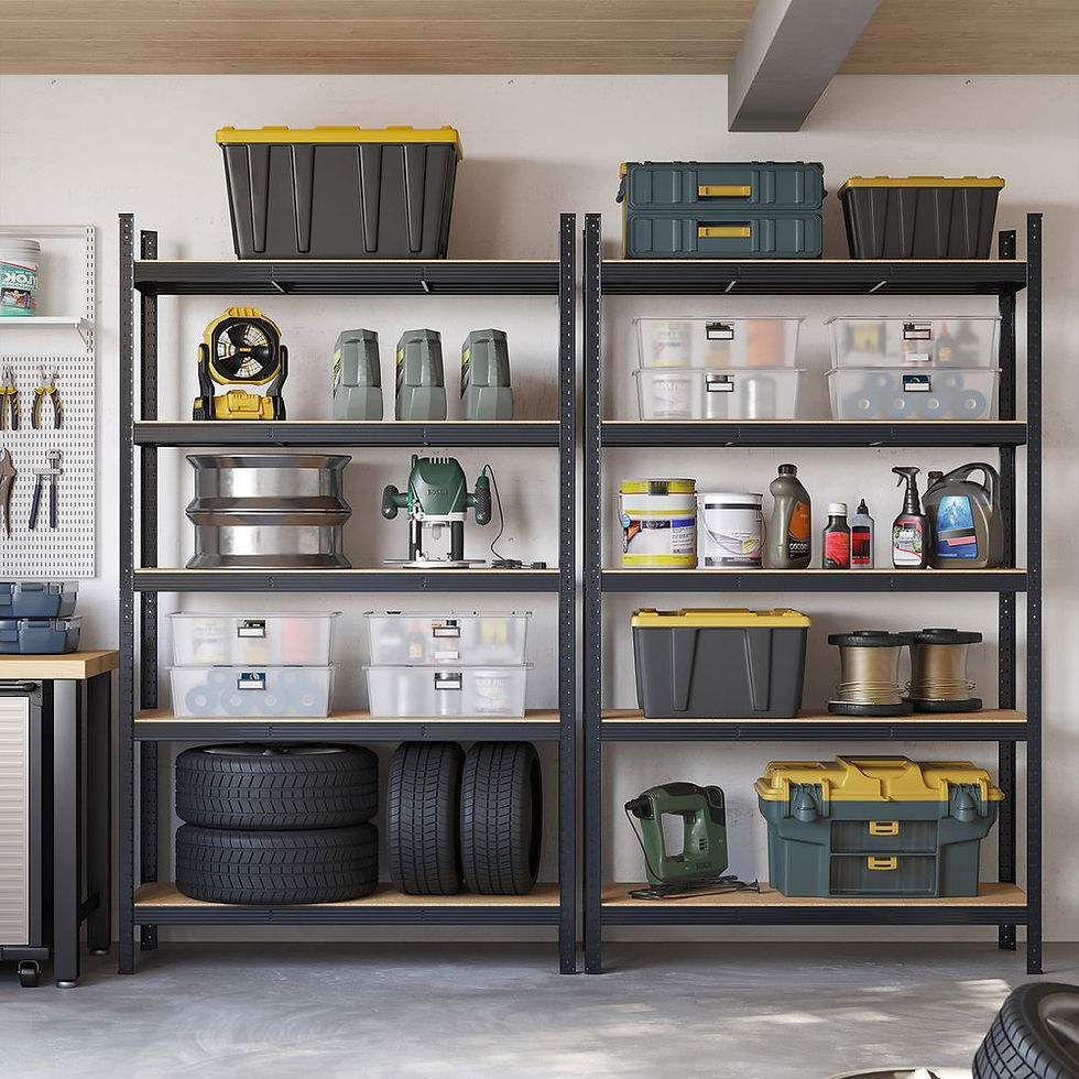 XL Set of 2 cellar shelf 200 cm high