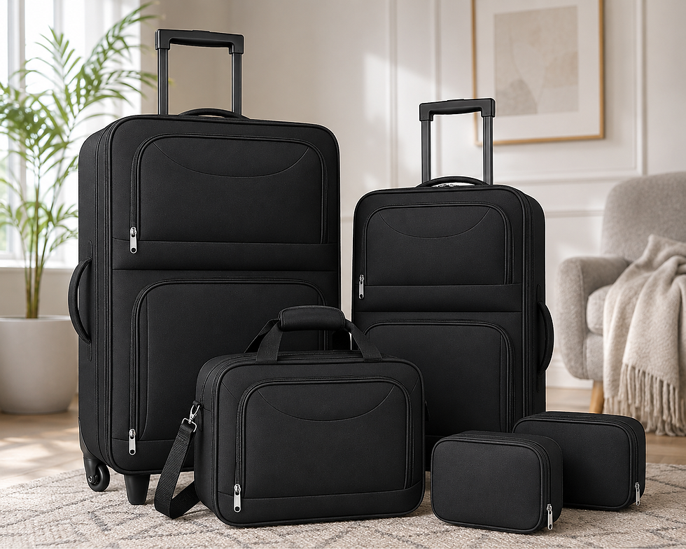 Thumbnail: 5 piece luggage set
