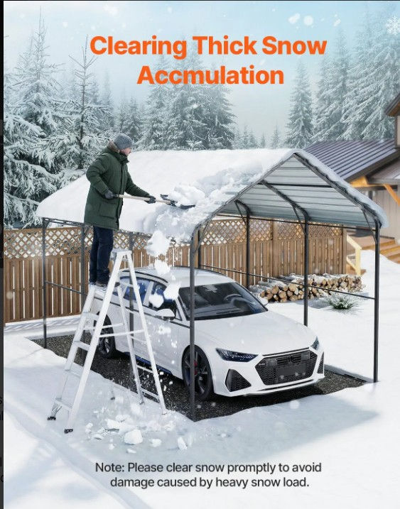 Thumbnail: Heavy Duty Metal Carport