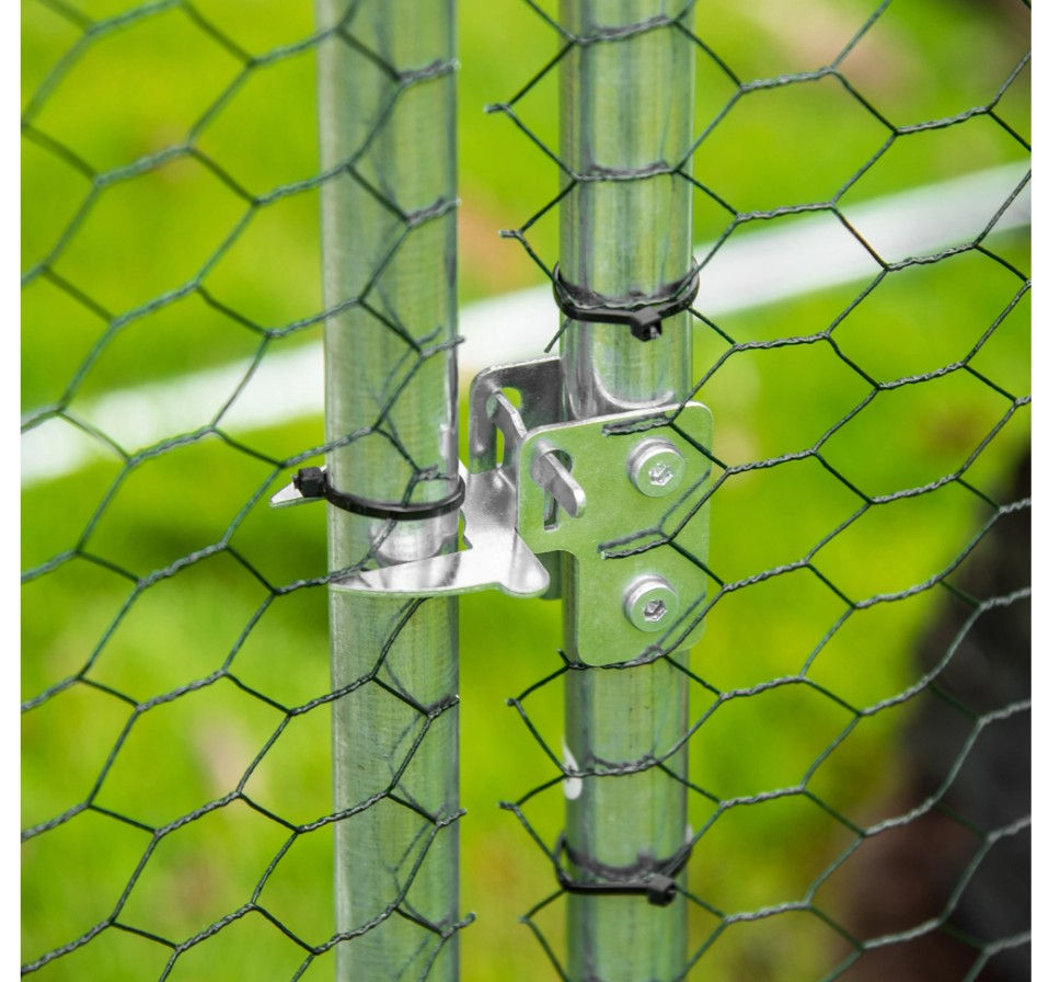 Thumbnail: Walk In Chicken Run, Large Galvanized Chicken Coop