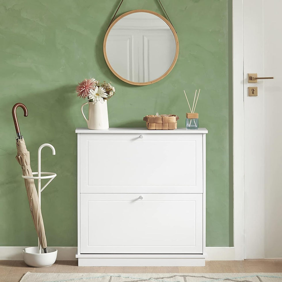 Thumbnail: Shoe cabinet with 2 flaps