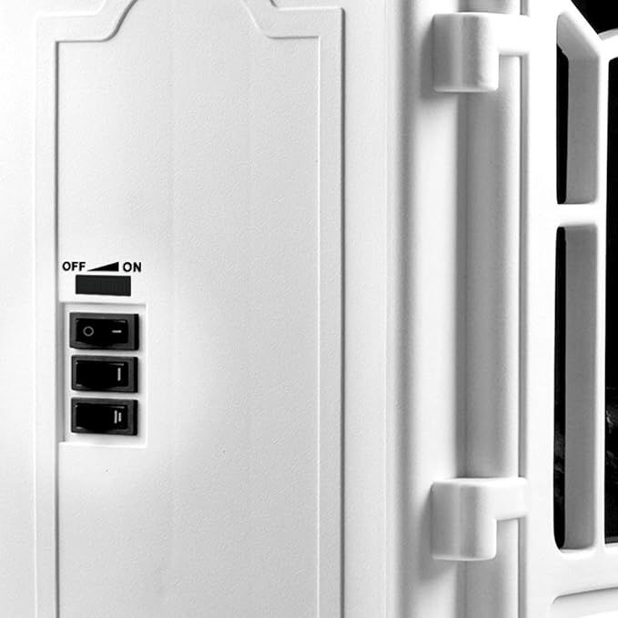 Thumbnail: Electric Fireplace 2000 W 2 Heat Settings Electric Heater Electric Fan Heater El